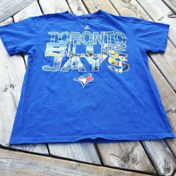 Majestic Toronto Blue Jays t-shirt Medium - Picture 2 of 4